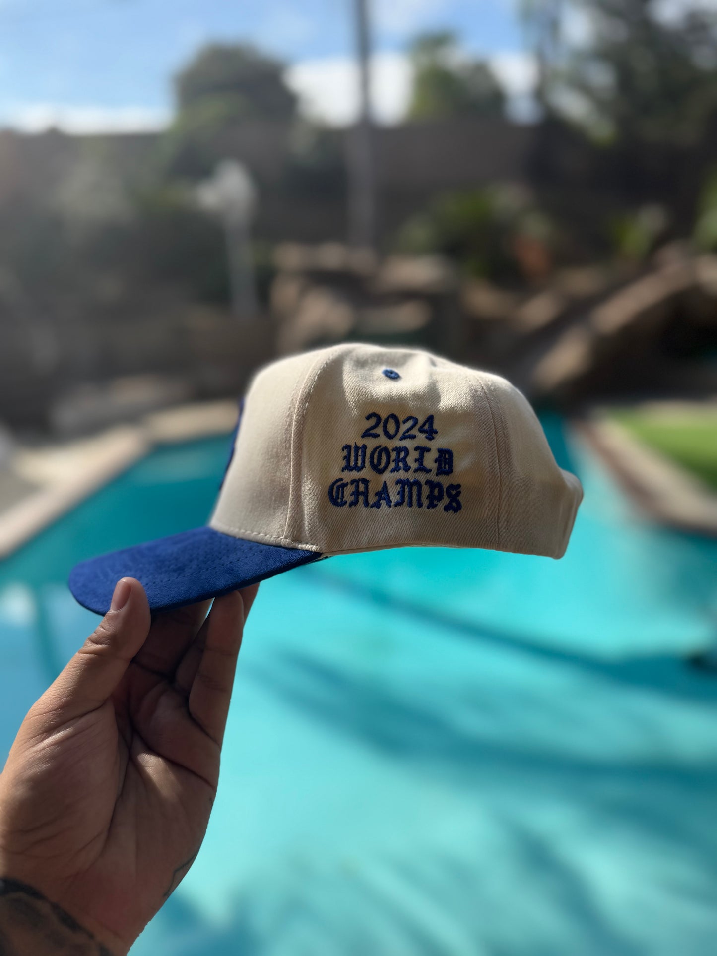 4n LA Back2Back Champs Suede Hat